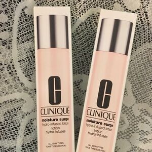 Clinique moisture surge Hydro-Infused Lotion Set Of 2